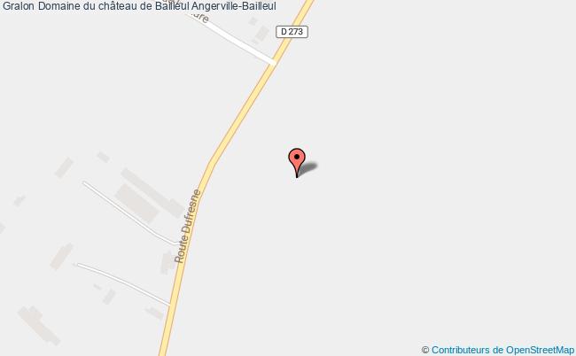 plan Domaine Du Château De Bailleul Angerville-bailleul Angerville-Bailleul