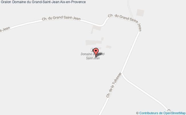 plan Domaine Du Grand-saint-jean Aix-en-provence Aix-en-Provence