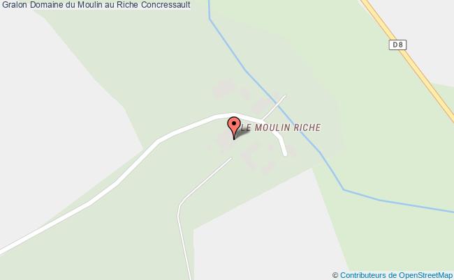 plan Domaine Du Moulin Au Riche Concressault Concressault