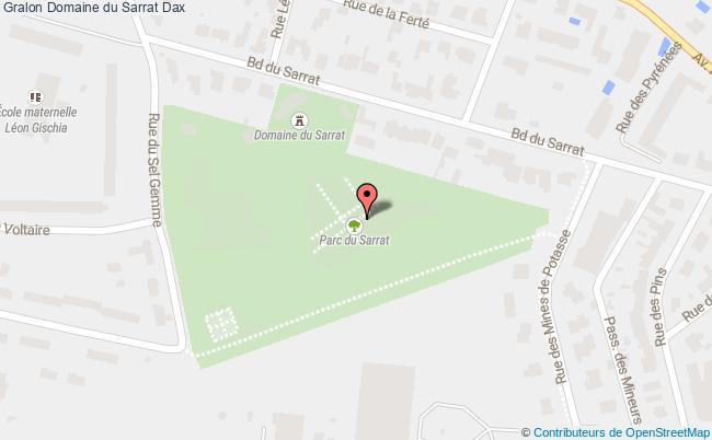 plan Domaine Du Sarrat Dax Dax