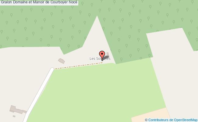 plan Domaine Et Manoir De Courboyer Nocé Nocé