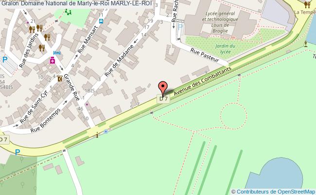 plan Domaine National De Marly-le-roi Marly-le-roi MARLY-LE-ROI