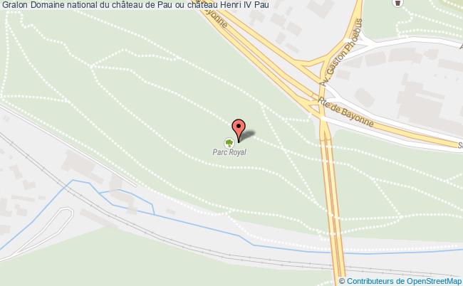 plan Domaine National Du Château De Pau Ou Château Henri Iv Pau Pau