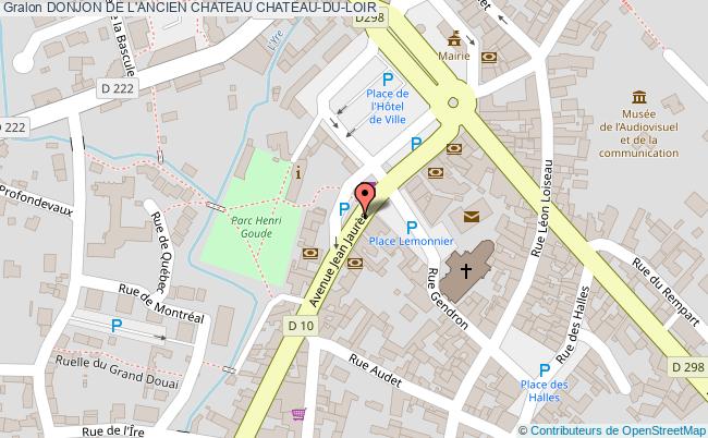 plan Donjon De L'ancien Chateau Chateau-du-loir CHATEAU-DU-LOIR