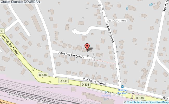 plan Dourdan Dourdan DOURDAN