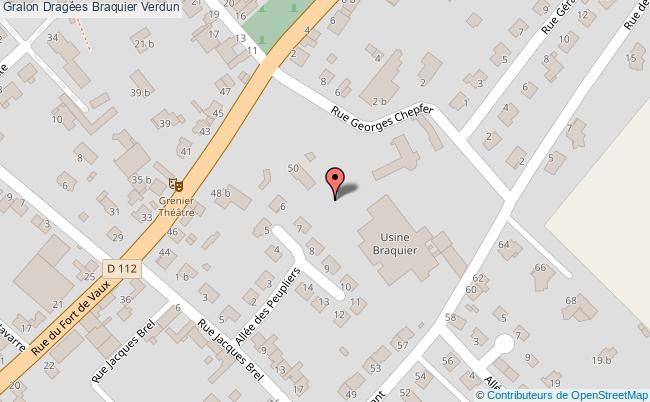 plan Dragées Braquier Verdun Verdun
