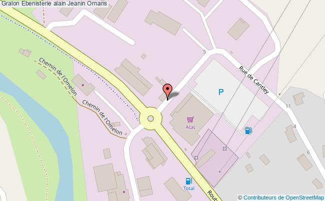 plan Ebenisterie Alain Jeanin Ornans Ornans