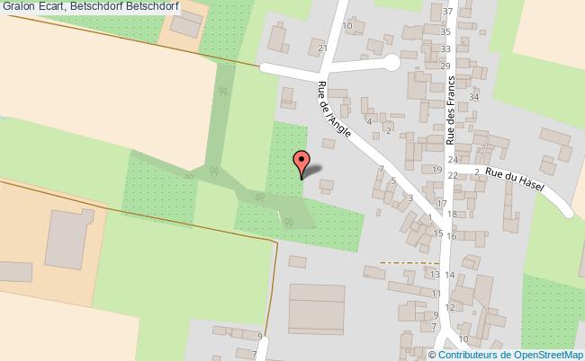 plan Ecart, Betschdorf Betschdorf Betschdorf