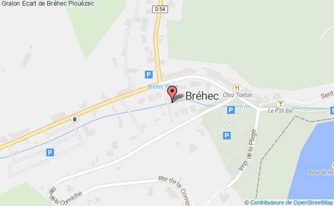 plan Ecart De Bréhec Plouézec Plouézec