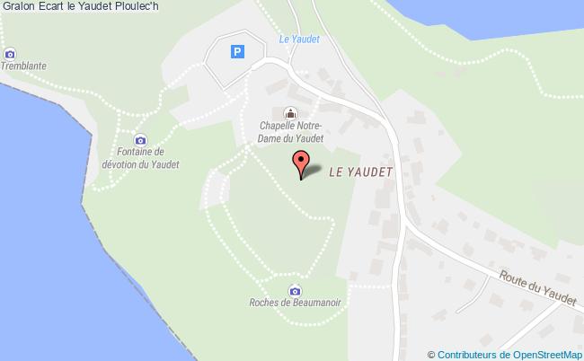 plan Ecart Le Yaudet Ploulec'h Ploulec'h