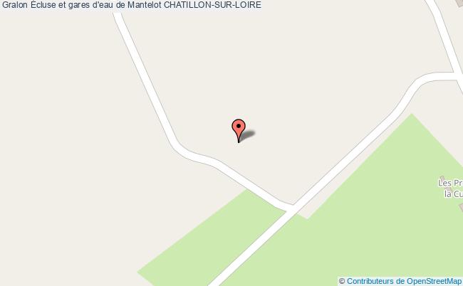 Écluse et gares d'eau de Mantelot