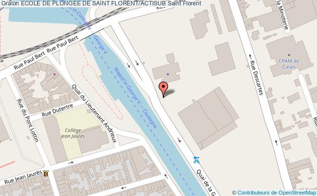 plan Ecole De Plongee De Saint Florent/actisub Saint Florent Saint Florent