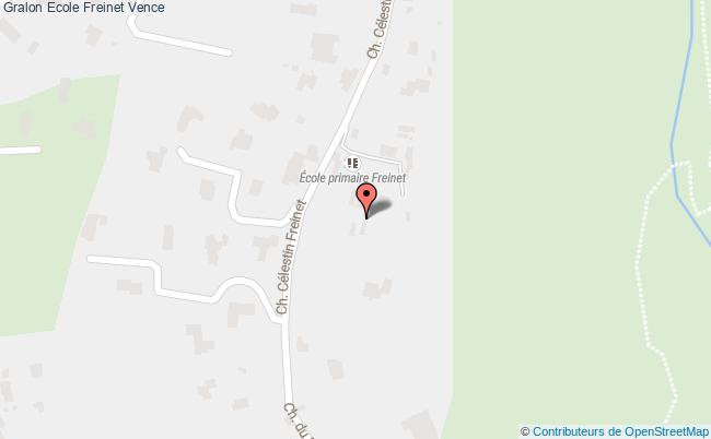 plan Ecole Freinet Vence Vence