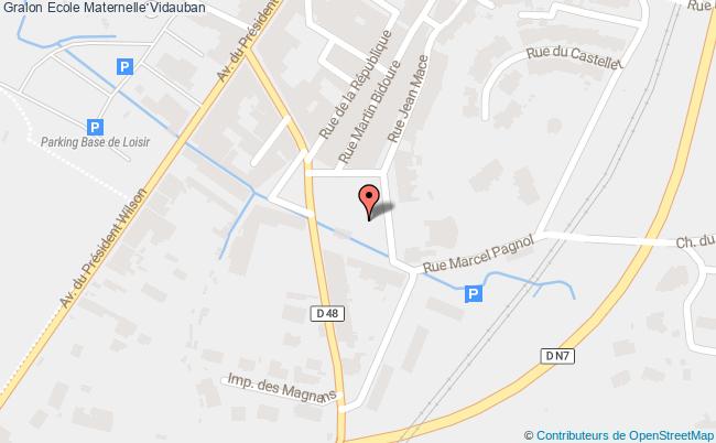 plan Ecole Maternelle Vidauban Vidauban