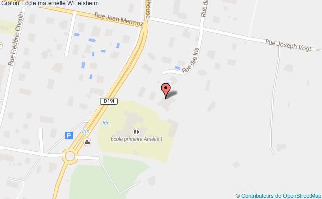 plan Ecole Maternelle Wittelsheim Wittelsheim