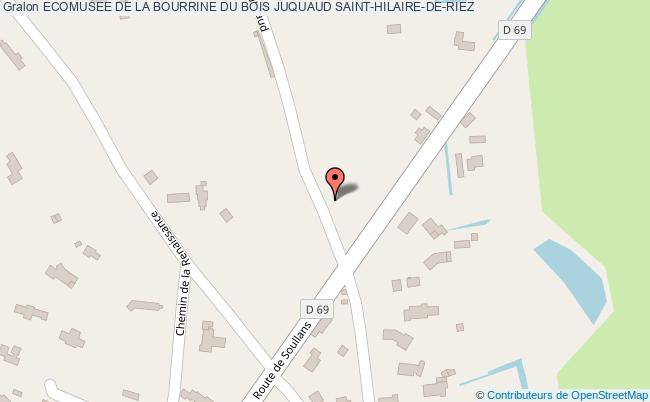 plan Ecomusee De La Bourrine Du Bois Juquaud Saint-hilaire-de-riez SAINT-HILAIRE-DE-RIEZ