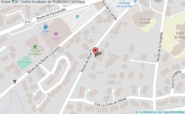 plan Edf, Centre Nucléaire De Production Les Pieux Les Pieux