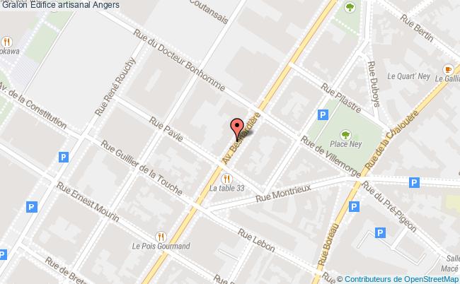 plan Edifice Artisanal Angers Angers