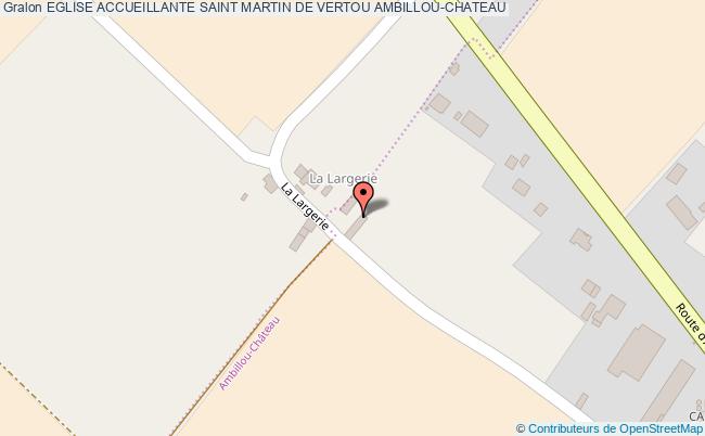 plan Eglise Accueillante Saint Martin De Vertou Ambillou-chateau AMBILLOU-CHATEAU