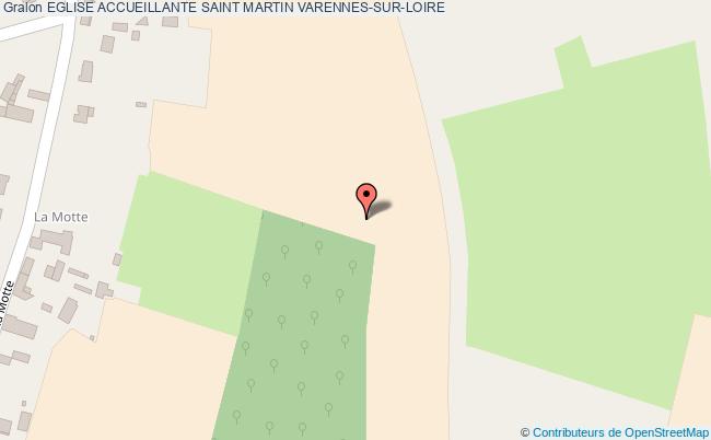 plan Eglise Accueillante Saint Martin Varennes-sur-loire VARENNES-SUR-LOIRE