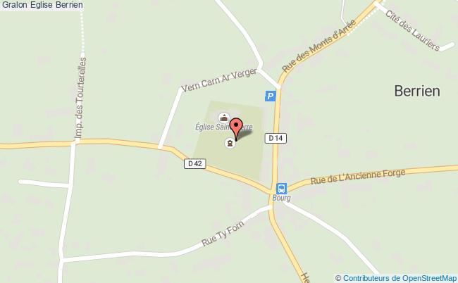 plan Eglise Berrien Berrien