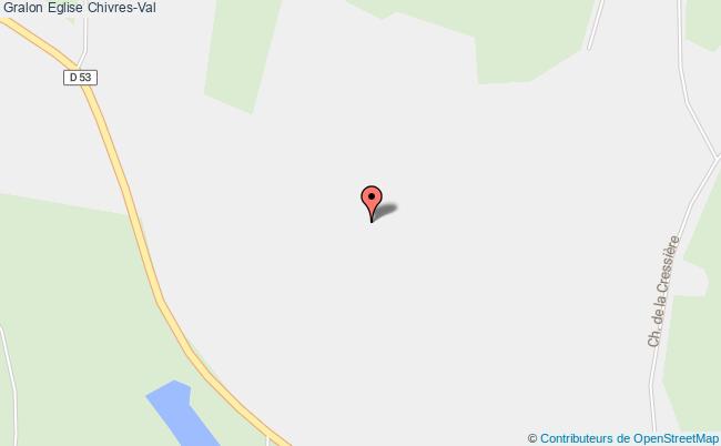 plan Eglise Chivres-val Chivres-Val
