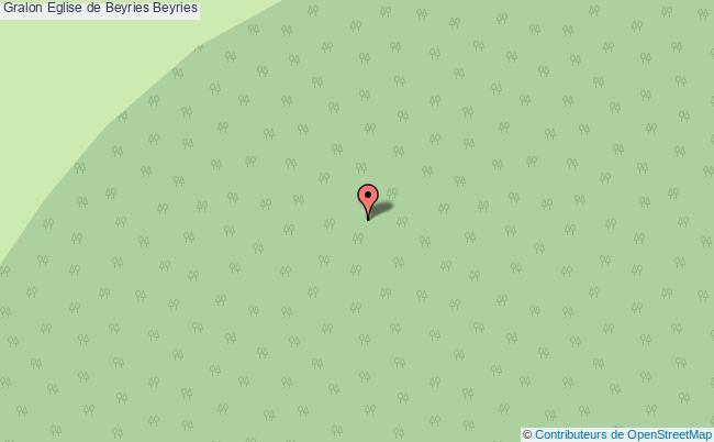 plan Eglise De Beyries Beyries Beyries