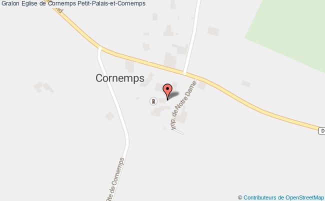 Eglise de cornemps Petitpalaisetcornemps tourisme