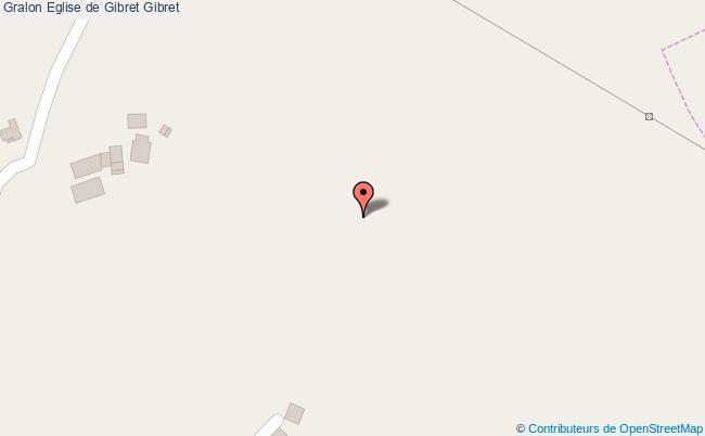 plan Eglise De Gibret Gibret Gibret