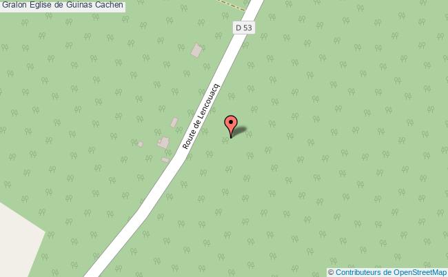 plan Eglise De Guinas Cachen Cachen