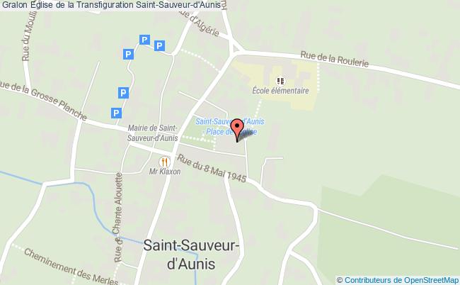 plan Eglise De La Transfiguration Saint-sauveur-d'aunis Saint-Sauveur-d'Aunis