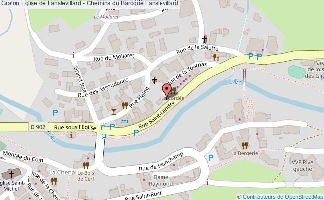 Eglise de Lanslevillard - Chemins du Baroque