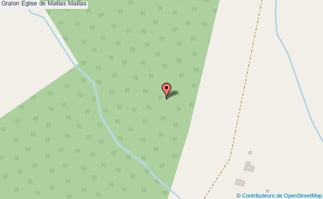 plan Eglise De Maillas Maillas Maillas