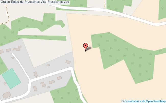 plan Eglise De Pressignac Vicq Pressignac-vicq Pressignac-vicq