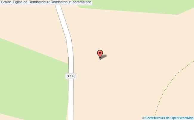 plan Eglise De Rembercourt Rembercourt-sommaisne Rembercourt-sommaisne