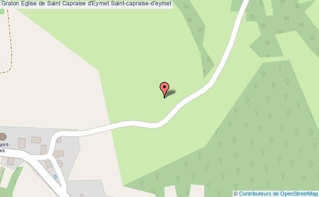 plan Eglise De Saint Capraise D'eymet Saint-capraise-d'eymet Saint-capraise-d'eymet
