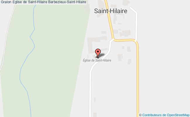 plan Eglise De Saint-hilaire Barbezieux-saint-hilaire Barbezieux-Saint-Hilaire