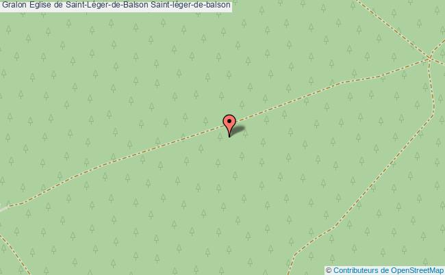 plan Eglise De Saint-léger-de-balson Saint-léger-de-balson Saint-léger-de-balson