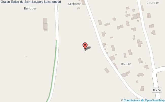 plan Eglise De Saint-loubert Saint-loubert Saint-loubert