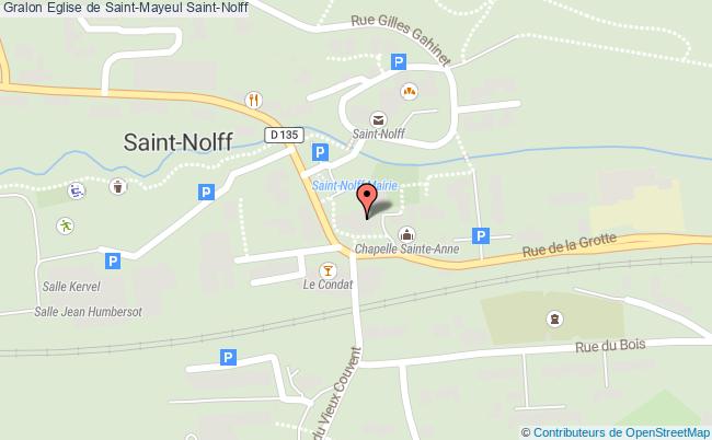 plan Eglise De Saint-mayeul Saint-nolff Saint-Nolff