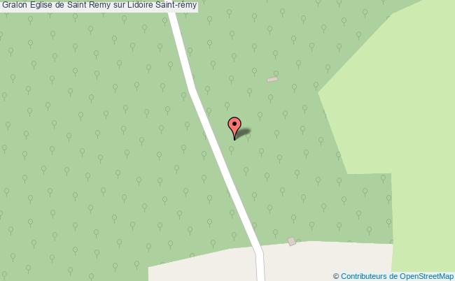 plan Eglise De Saint Remy Sur Lidoire Saint-rémy Saint-rémy