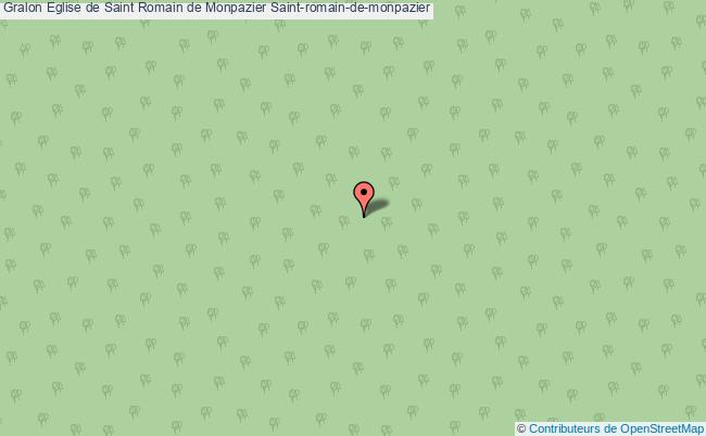 plan Eglise De Saint Romain De Monpazier Saint-romain-de-monpazier Saint-romain-de-monpazier