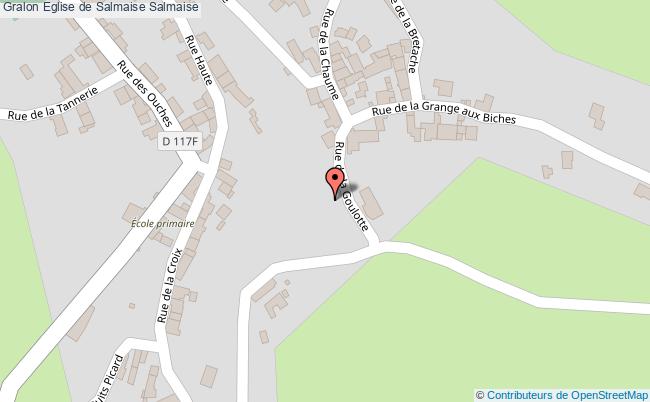 plan Eglise De Salmaise Salmaise Salmaise