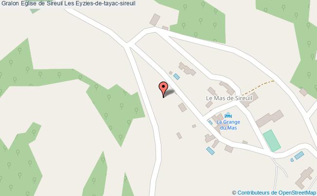 plan Eglise De Sireuil Les Eyzies-de-tayac-sireuil Les Eyzies-de-tayac-sireuil