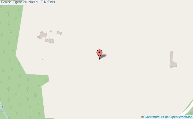 plan Eglise Du Nizan Le Nizan LE NIZAN