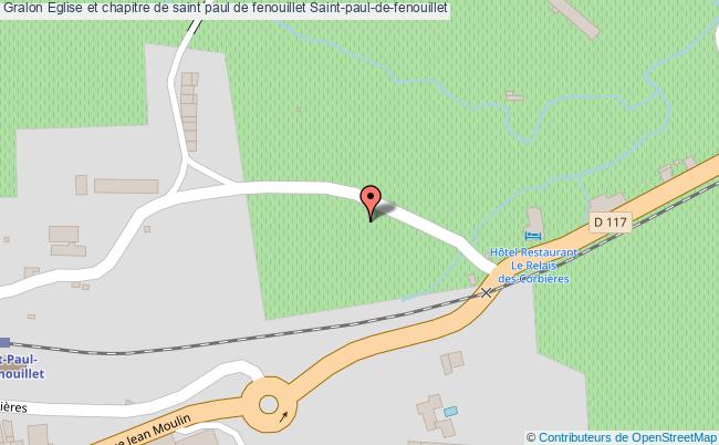 plan Eglise Et Chapitre De Saint Paul De Fenouillet Saint-paul-de-fenouillet Saint-paul-de-fenouillet