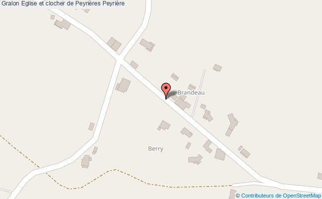 plan Eglise Et Clocher De Peyrières Peyrière Peyrière