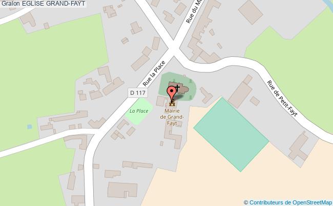 plan Eglise Grand-fayt GRAND-FAYT