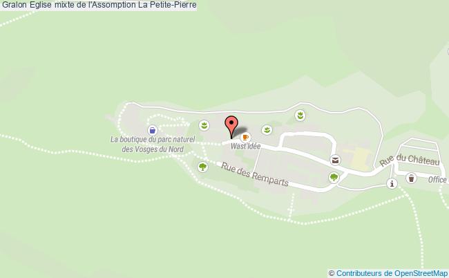 plan Eglise Mixte De L'assomption La Petite-pierre La Petite-Pierre