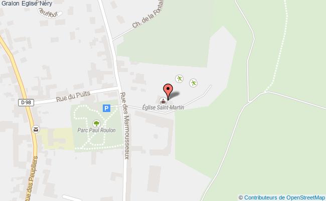 plan Eglise Néry Néry